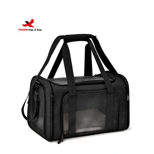 Oxford <b>Pet</b> Cat <b>Carriers</b> Dog <b>Carrier</b> for Small Medium Cats Dogs Black Grey <b>Carrier</b> Bag for Travel - Product Image 1