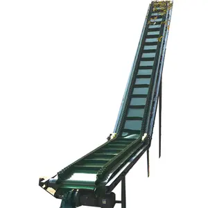 Climbing Inclined conveyor Belt Assembly Line Material Hopper Production Line Grain Conveyor