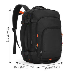 Mochila de Viaje Aprobada para Vuelo, Equipaje de Mano Resistente al Agua, Bolso de Negocios Duradero y Grande para Computadora, Mochila de Día - Product Image 2