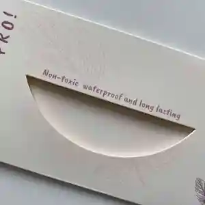 Изготовленный на заказ бумажные конверты упаковочного для nail art Наклейки с окном оптовый лак для ногтей полоски упаковка конверт
