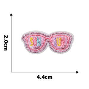 Graziose scarpe da ballo con fiocco rosa per Bikini custodia per telefono autoadesiva cosmetica per gioielli abiti fai da te ricami decorativi - Product Image 4