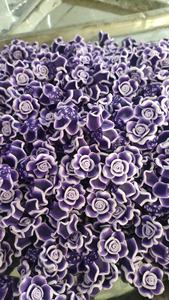 <span class=keywords><strong>Flor</strong></span> de arcilla polimérica de 15MM con agujero para hacer joyas, collar, pendiente, decoración DIY, funda de teléfono para decoración de <span class=keywords><strong>uñas</strong></span> - Product Image 4