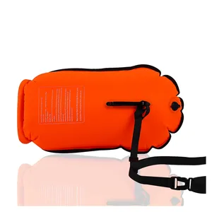 लोगो अनुकूलित मुद्रण सुरक्षित तैरना पीवीसी Inflatable जीवन बोया फ्लोट एयर बैग