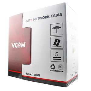 Cable de Red de Comunicación con Conductor Sólido Adecuado, Rollo de 6 Cables, 305m 1000ft - Product Image 5