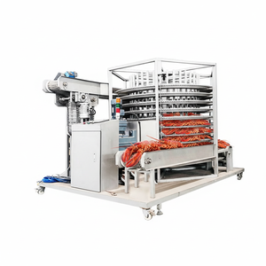 Machine de surgélation rapide IQF, congélateur à choc, congélateur spirale, congélateur Humberg, congélateur spirale simple pour homard et crevettes - Product Image 1