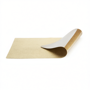 Excelsa Placemat Set Of 6 Gold <b>Plastic</b> 45x30 Cm For <b>Table</b> Decor - Product Image 3