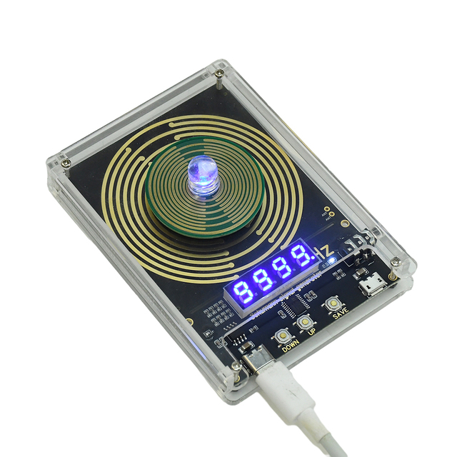 DC 5V 0.01-99999HZ Frequency Adjustable Schumann Wave Generator Signal Generator Type C Interface