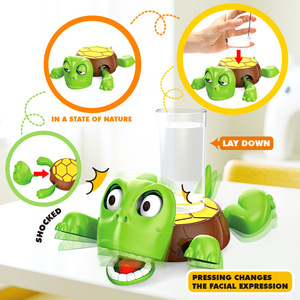 Tortue caboteur impression 3D tortue ornements de bureau drôle coussin d'isolation thermique en appuyant sur regarder décompression jouets pour enfants - Product Image 3