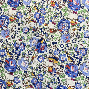 Tissu Popeline 100% Coton 80S, Impression Numérique Personnalisée, Motif Dessin Animé, Vente en Gros, Faible MOQ, Écologique, Biologique, pour <span class=keywords><strong>Robe</strong></span> et Pyjama Enfant - Product Image 4