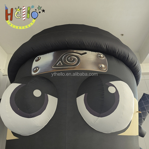 Personnage de dessin animé gonflable de haute qualité pour la publicité, <span class=keywords><strong>Ninja</strong></span> du café gonflable - Product Image 5