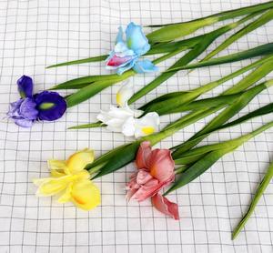 Commercio all'ingrosso di Alta qualità Reale di tocco fiore artificiale DELL'UNITÀ di ELABORAZIONE Narcisi per la decorazione domestica - Product Image 4