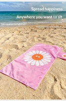 Tapis de prière musulman pliable, imperméable, imprimé, pour l'extérieur, le camping, les voyages et les pique-niques, avec logo personnalisé, vente en gros d'usine