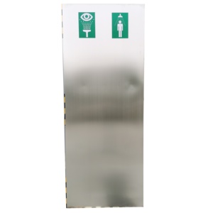 15年以上工厂封闭式不锈钢304/316户外淋浴房，带洗眼器安全洗眼器高级安全产品 - Product Image 5