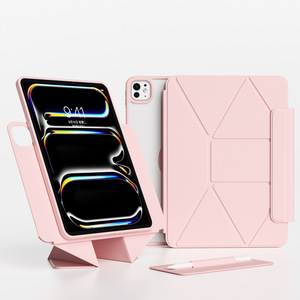 Custodia Magnetica Staccabile 2-in-1 per <span class=keywords><strong>Apple</strong></span> <span class=keywords><strong>iPad</strong></span> Air 11 2025, <span class=keywords><strong>Cover</strong></span> Smart in Pelle e Acrilico per <span class=keywords><strong>iPad</strong></span> Pro 11 2024 TB044 - Product Image 1