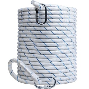 Corde de sécurité Kanle 14 mm, corde statique en polyester pour travaux en hauteur, corde de protection - Product Image 1