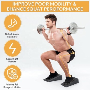 Wellshow Khối Nêm Ngồi Xổm Thể Thao Dụng Cụ Kéo Căng Bắp Chân Nâng Cao Hiệu Suất Ngồi Xổm Và Sức Mạnh Để Cáng Chân Vật Lý Trị Liệu - Product Image 3