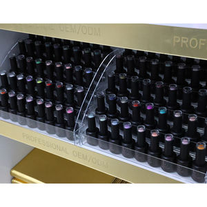 عينة مجانية OEM/ODM زجاجة/KG علامة خاصة بيع بالجملة شمع جل ألوان يدوم طويلاً بدون تقطيع طلاء جل عالي الصبغة - Product Image 5