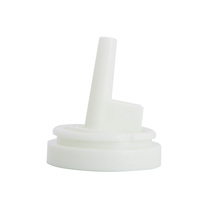 Flacon pompe à mousse de voyage mini de luxe rond en aluminium argenté et plastique avec bouchon pour la croissance des cheveux
