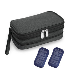 É<span class=keywords><strong>tui</strong></span> de voyage isotherme extensible pour insuline avec séparateur détachable pour les trajets quotidiens - Product Image 1