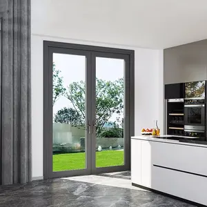 Estilo exterior seguridad puerta de acero diseño moderno puerta a prueba de balas mejor precio puerta de seguridad de acero marcos de puertas de aluminio