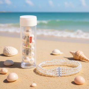 ILAN Abalorio Perle 12mm Bianche Per Creazione Gioielli 12Pz - Product Image 2