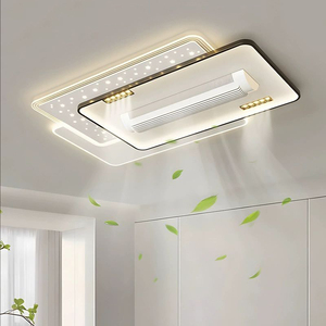 Thông Minh Chiếu Sáng Hiện Đại Trong Nhà Bề Mặt Gắn Phòng Khách Thông Minh Điều Khiển Từ Xa Quạt Trần Với Ánh Sáng - Product Image 3