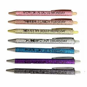 Bolígrafos Divertidos para el Día de la Semana: Bolígrafos Temáticos de 7 Días - Ideales para Regalos Corporativos y Diversión en la Oficina - Product Image 4
