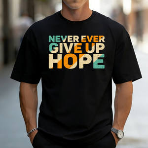 Camiseta de Manga Corta de Algodón de 180 g/m² para Hombre, Estilo Vintage, Venta al por Mayor, con Estampado Motivacional, Comprimida, Disponible en EE. UU. - Product Image 1