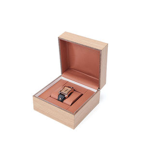 ウォッチボックス木製シングルウォッチボックス包装クルミMdfウォッチボックスカスタム高品質高級 - Product Image 6