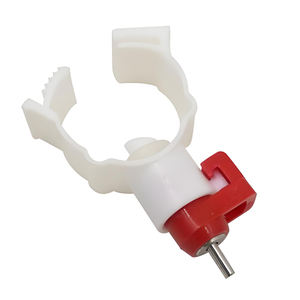 Nuovo bianco automatico gabbia della batteria del pollame con il sistema di bevanda di acqua di pollo strato clip capezzolo bevitore per la vendita - Product Image 1