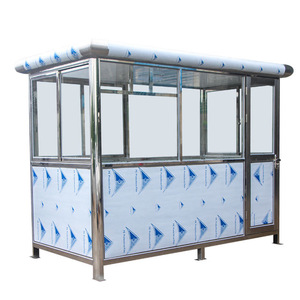 Pavillon en acier inoxydable de qualité 304, étanche, mobile, pour la sécurité extérieure, destiné aux parkings et aux entrées de communautés - Product Image 4