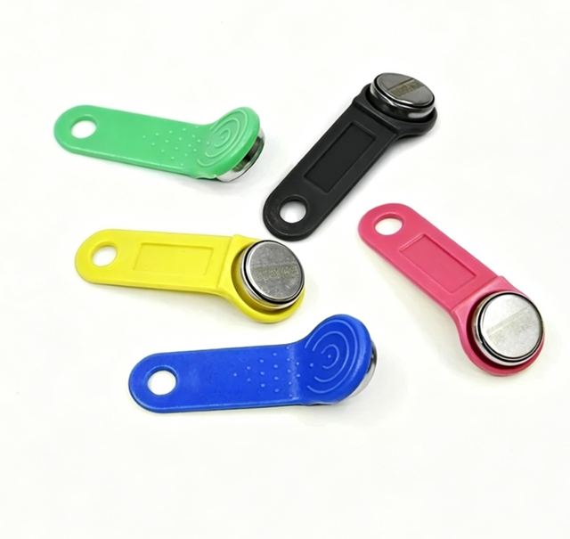 5pcs/lot Rewritable RFID Touch Memory Key RW1990 IButton  Card Sauna Key