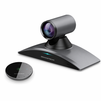 Terminal de visioconférence 4K Grandstream GVC3220, 5 voies, 1080p, tout-en-un, micro sans fil, Wi-Fi double bande, reconnaissance faciale IA