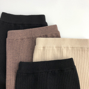 Leggings <span class=keywords><strong>en</strong></span> <span class=keywords><strong>laine</strong></span> à tricoter pour enfants, pantalon élastique à la mode pour bébé, automne et hiver - Product Image 6