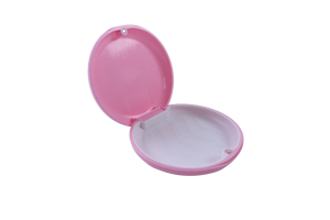 Nuova custodia in plastica per allineatori dentali, scatola personalizzata per apparecchi ortodontici/protesi - Product Image 4