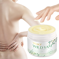 Crème de soin de la peau en gros de marque privée, hydratation intense, nourrit, crème biologique à l'igname sauvage pour femmes, visage et corps