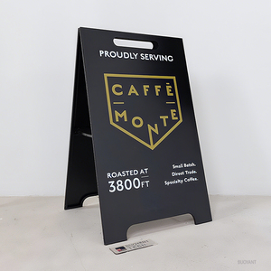 Tùy chỉnh hai mặt trong nhà ngoài trời vỉ<span class=keywords><strong>a</strong></span> hè đứng một khung dấu hiệu thời tiết vỉ<span class=keywords><strong>a</strong></span> hè bảng quảng cáo - Product Image 2