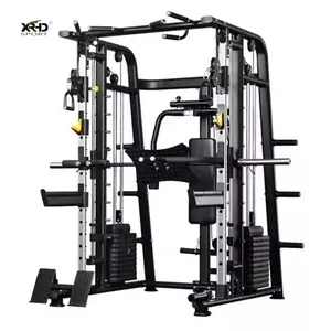 Kommerzielle Verwendung Smith Machine für Fitness training Multifunktions-Fitness gerät