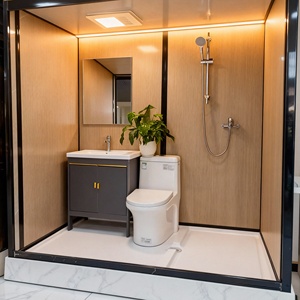 Bagno Prefabbricato Tutto in Uno per Hotel, <span class=keywords><strong>Doccia</strong></span> Integrata <span class=keywords><strong>con</strong></span> <span class=keywords><strong>WC</strong></span> - Product Image 2