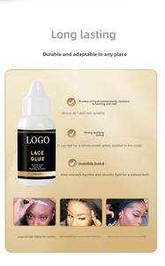 Pegamento Wonder Lace a base de cosméticos para pelucas con adhesivo para encaje de cabello + pegamento frontal personalizado a prueba de agua - Product Image 4