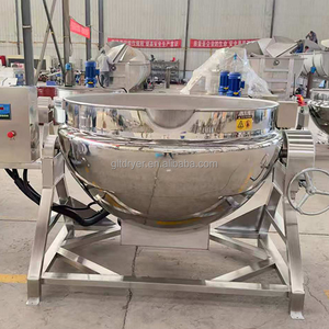 Cuocitore Industriale Marmita, Macchina per Cucinare con Miscelatore, Pentola Miscelatrice per Delizie Turche - Product Image 2