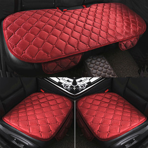 <span class=keywords><strong>Housse</strong></span> de coussin Anti-glisse pour siège de voiture, enveloppe colorée, sans dossier, pour l'hiver - Product Image 5