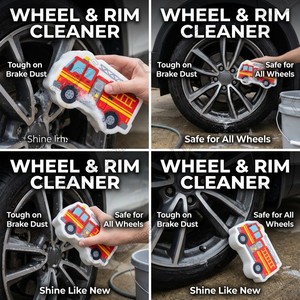 Éponge de nettoyage pour l'intérieur de la <span class=keywords><strong>voiture</strong></span> - <span class=keywords><strong>Mousse</strong></span> non toxique et <span class=keywords><strong>tissu</strong></span> non tissé pour l'élimination de la poussière et de la saleté - Product Image 6