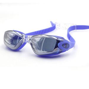 2024 niños y niñas deslumbrantes gafas de natación antivaho galvanizadas cómodas gafas herméticas gafas ajustables - Product Image 3