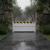 Barrière anti-inondation empilable en métal, résistante à la corrosion, de qualité industrielle, pour la protection souterraine des propriétés commerciales et résidentielles