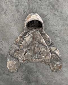 Yingling Unisex Heavy Weight Luxury Plain Sports <strong>Clothing</strong> Cotton DTG Print Streetwear Custom Oversized Cropped Zip up Hoodie - Product Image 1