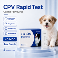 Test de Relaxine pour la gestation canine, test rapide vétérinaire en cassette pour le diagnostic de reproduction canine