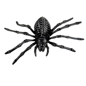 Halloween <b>Spider</b> Figurine Black Plastic Decor Indoor Prank <b>Toy</b> Model - Product Image 4