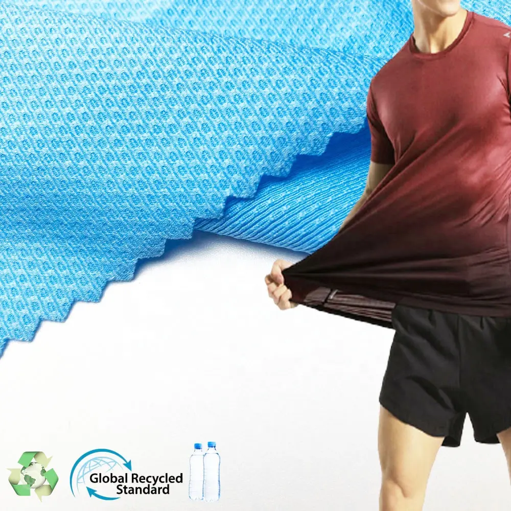 Трикотажная ткань RPET для велоспорта, камуфляжная велосипедная спортивная одежда