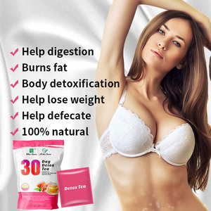 OEM Thé Détox de Haute Qualité 100% Naturel, Brûle-Graisse, Saveur Fraise, Perte de Poids Rapide et Sûre, 30 Jours, 3g - Product Image 1